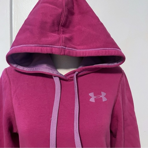 Under Armour • Magenta Pink Purple Hoodie - Picture 2 of 4